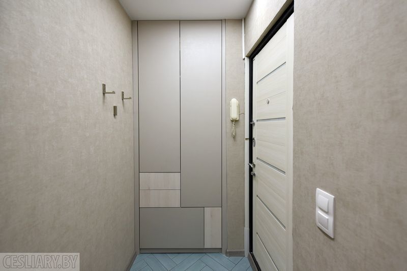 Шафа ў вітальню на вул. Клумава